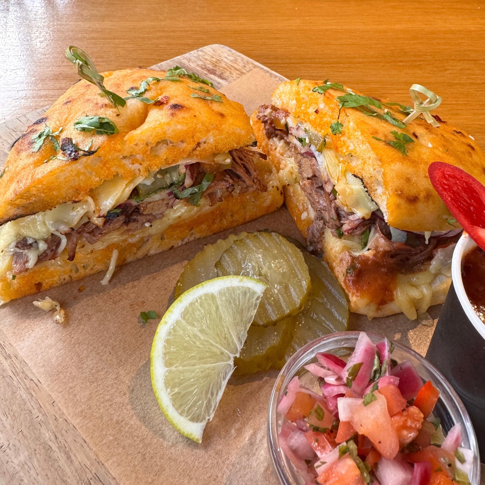 Braised Birria Brotha | Capers Cafe + Store