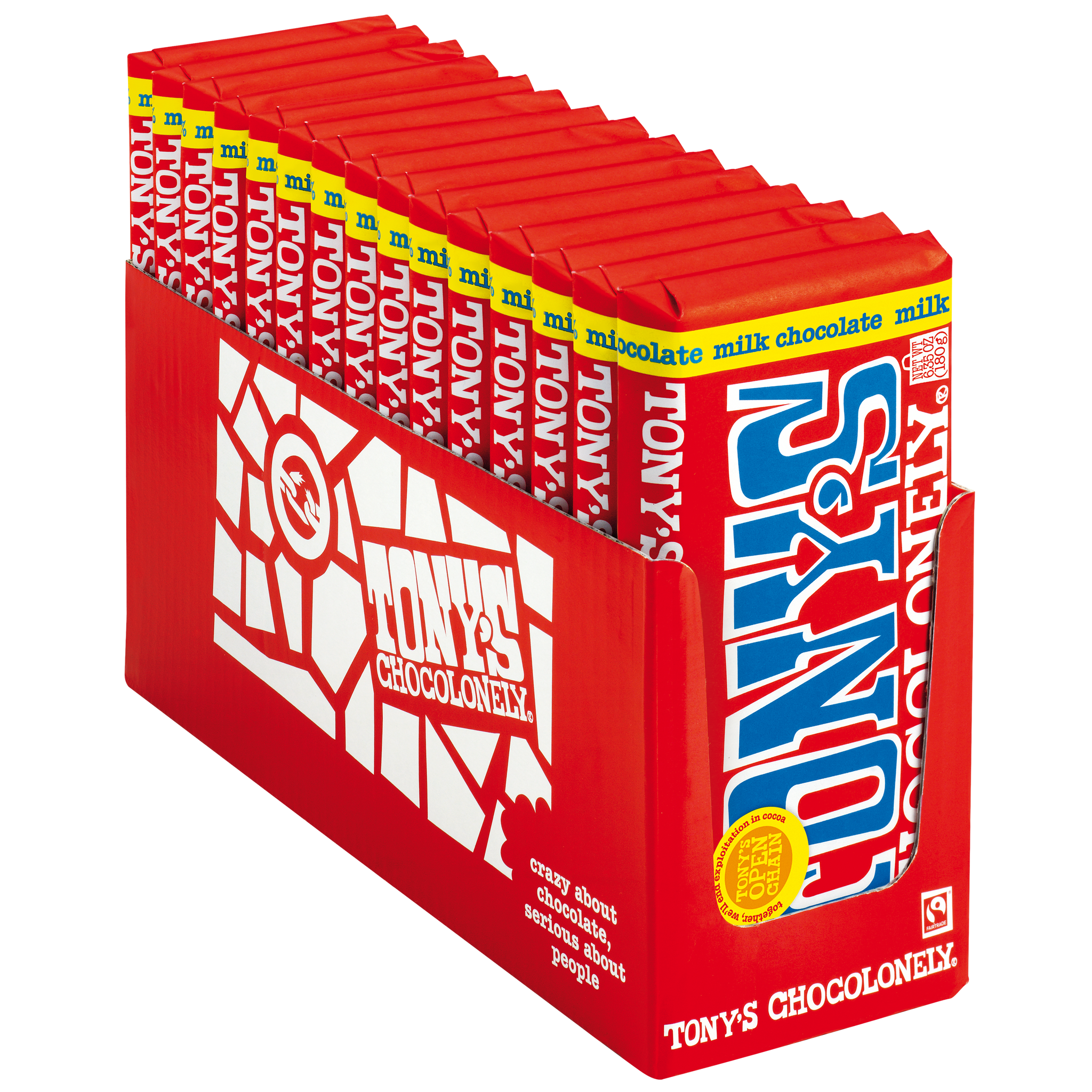 Milk Chocolate 32%, 15 Bar Pack