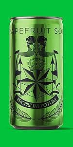 Grapefruit Soda, 10 x 180mL cans