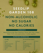 Seedlip Garden 108 & Tonic Kit - Cook & Nelson